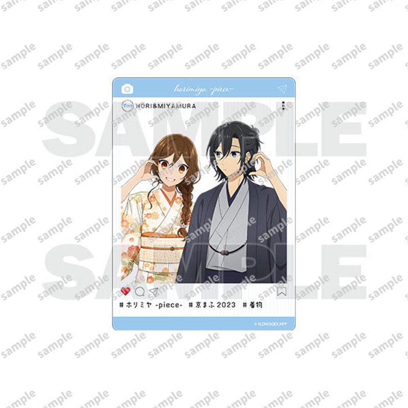 [Doly] Horimiya: Mảnh Hình Đồ Chơi Mô Hình Acrylic Đứng Anime Tấm Giá Đỡ Miyamura Izumi Hori Kyouko Trang Trí Nhà Quà Tặng