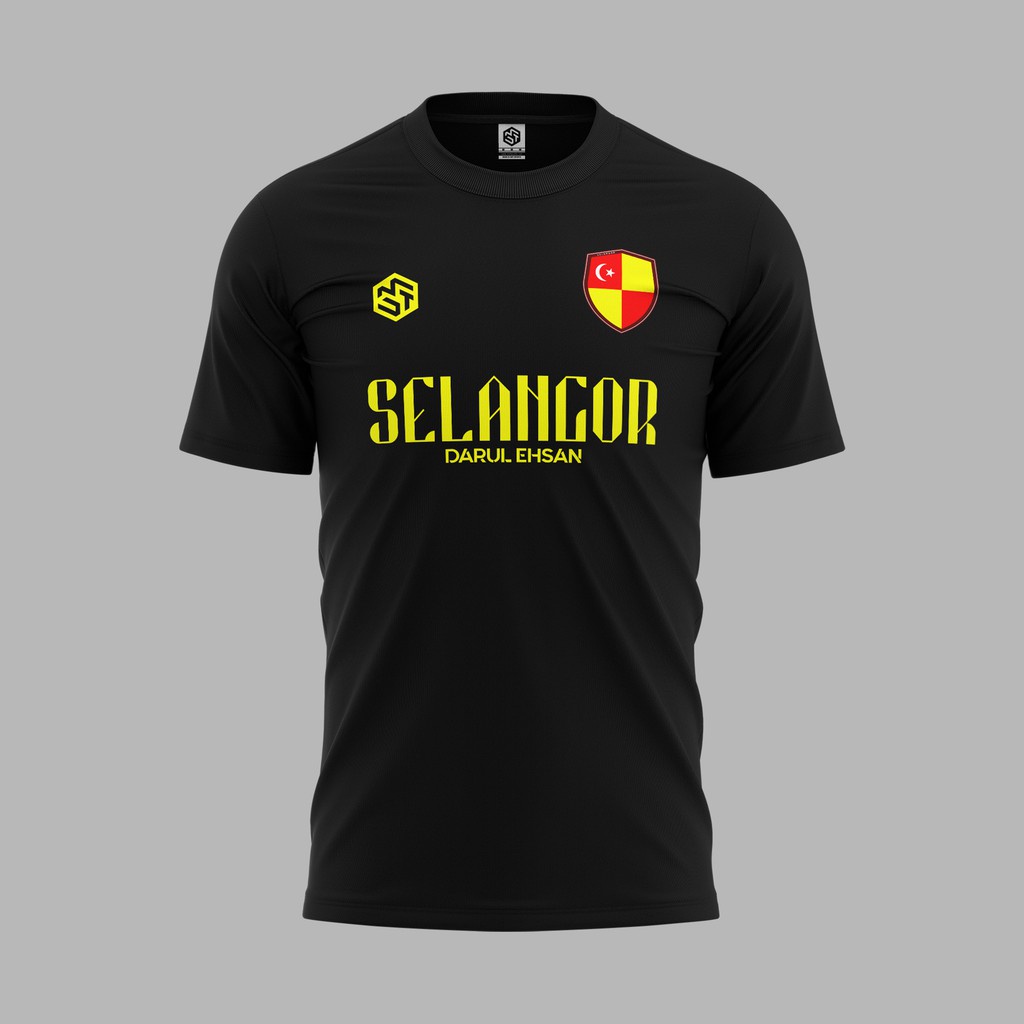 [HÀNH HÀNG] Selangor Darul Ehsan Jersey Đen / Vàng