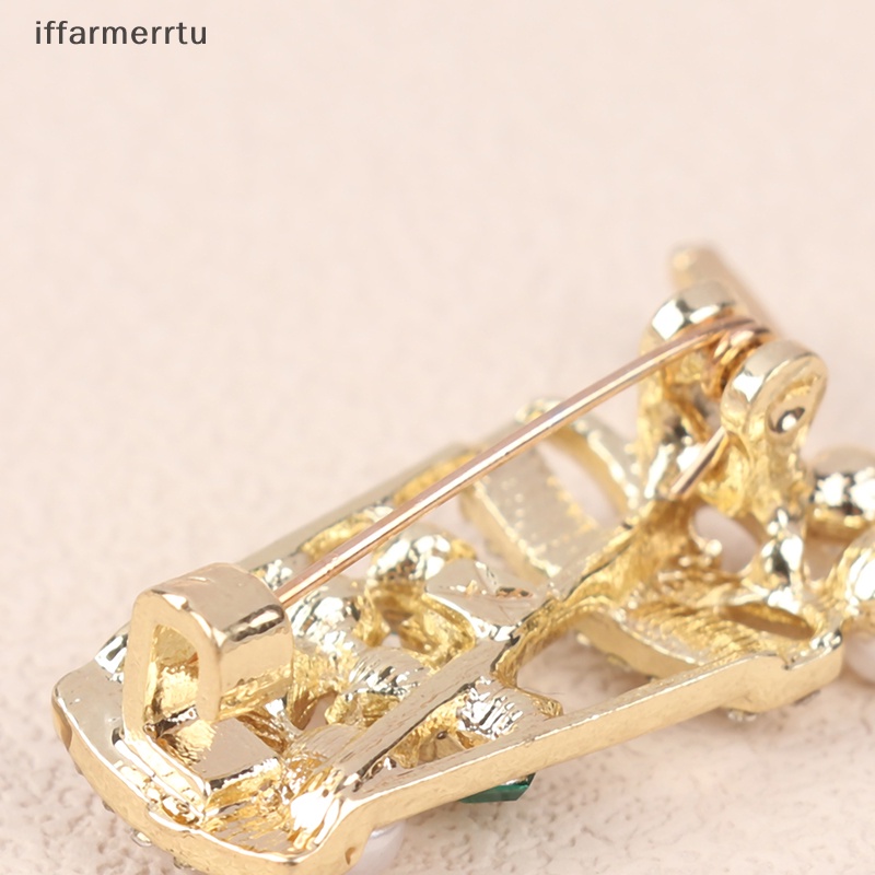 Ghim Cài Áo Hình Thỏ / Mèo / Hoa / Trái Tim Bằng Hợp Kim Màu Vàng Dễ Thương Cho Nữ