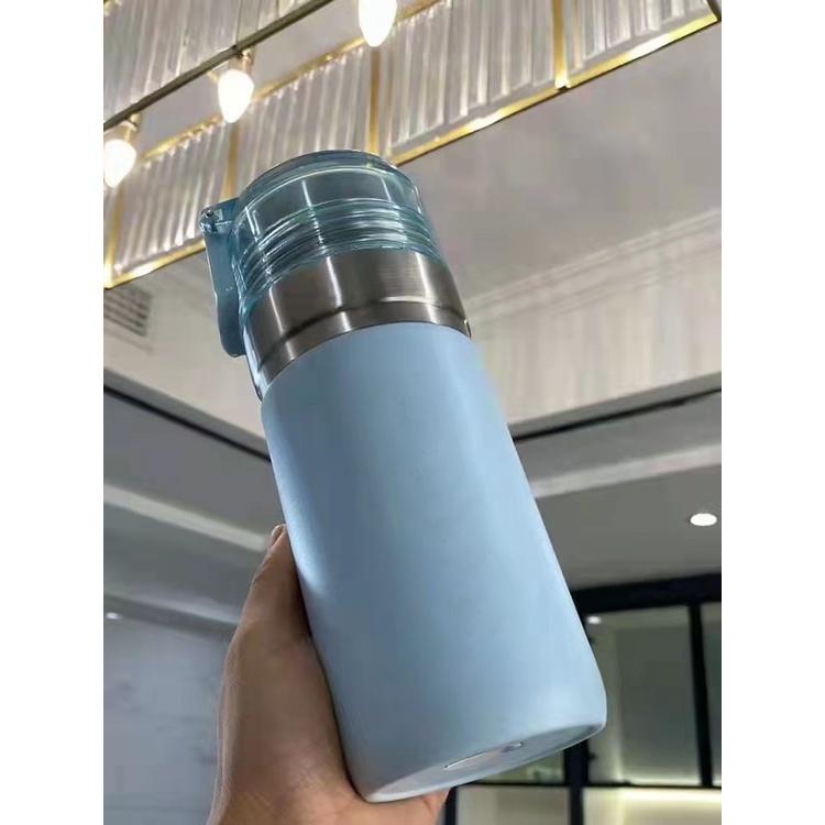 Ly Giữ Nhiệt Bằng Thép Không Gỉ Có Quai Cầm Tiện Lợi