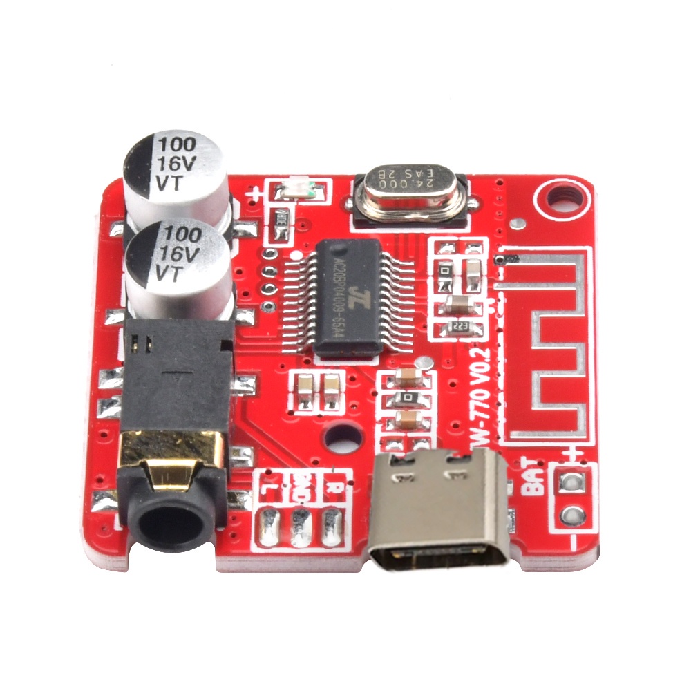 Bảng Mạch Giải Mã Gaqee 3.7-5v bluetooth 4.1 mp3 Thẻ