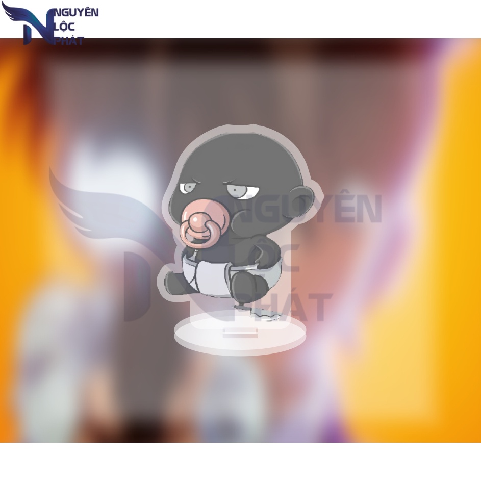Mô Hình Standee truyện tranh Conan Nhân vật Kudo Shinichi VER CHIBI dễ thương trang trí bàn học tập nlpshop 3cm/5cm/10cm