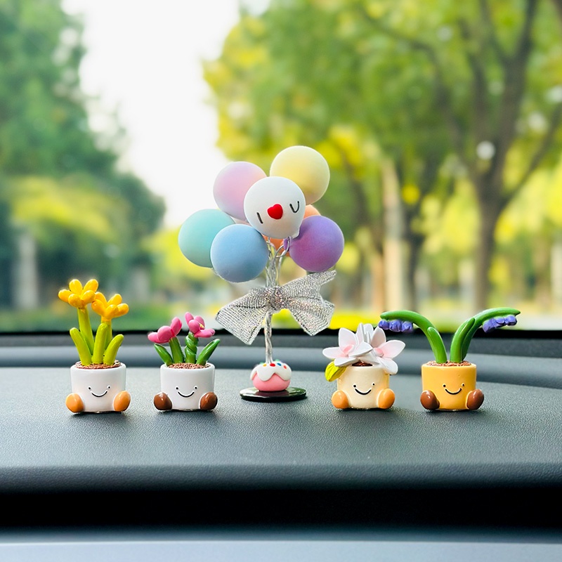 Mới!!!! Mô Hình Búp Bê mini Dễ Thương Dùng Trang Trí Xe Hơi / Nhà Cửa / Văn Phòng