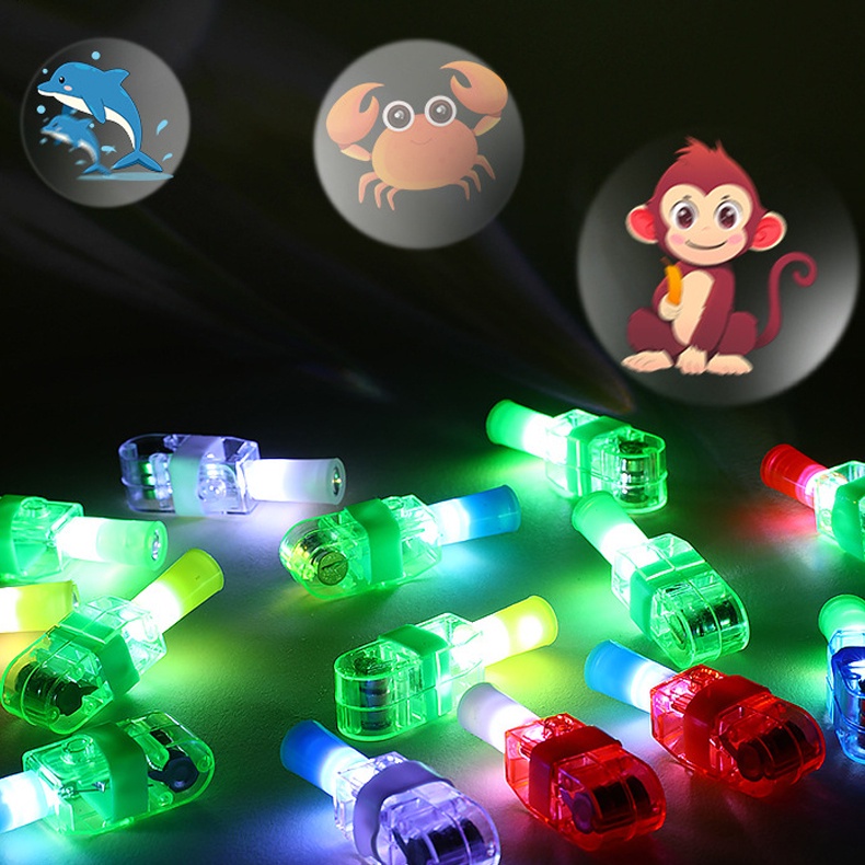 Đèn led Chiếu laser Họa Tiết Hoạt Hình Nhiều Màu Sắc Dành Cho Trẻ Em