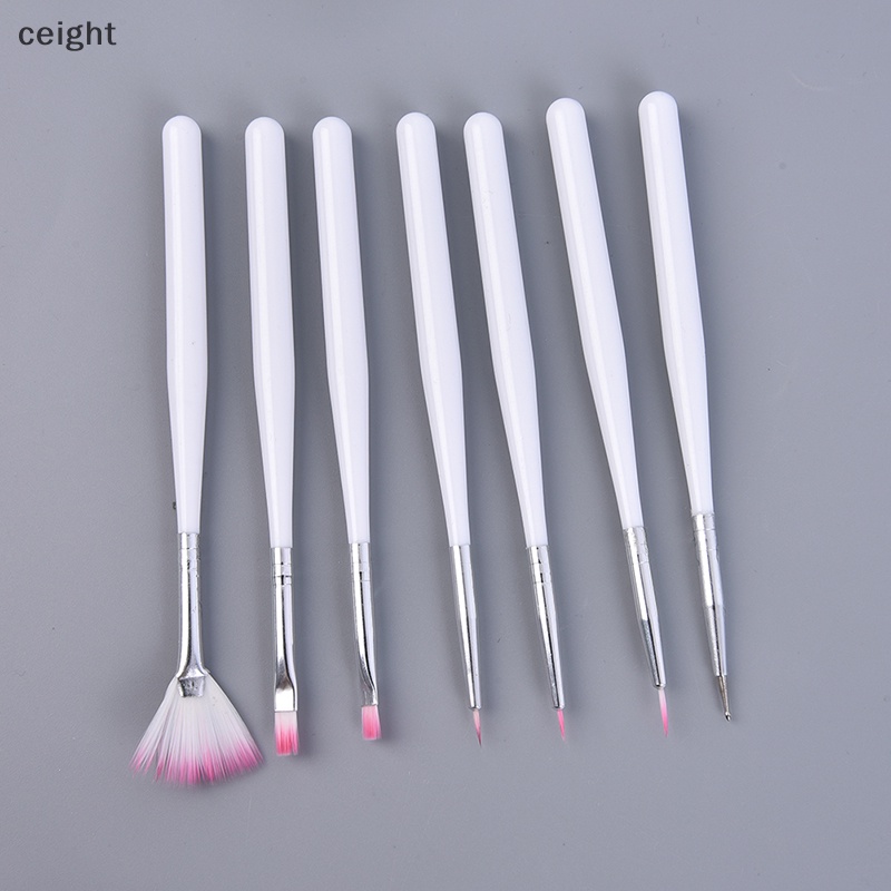 Bộ 7 Cọ Trang Trí Bánh Kem / Kẹo Đường diy vn
