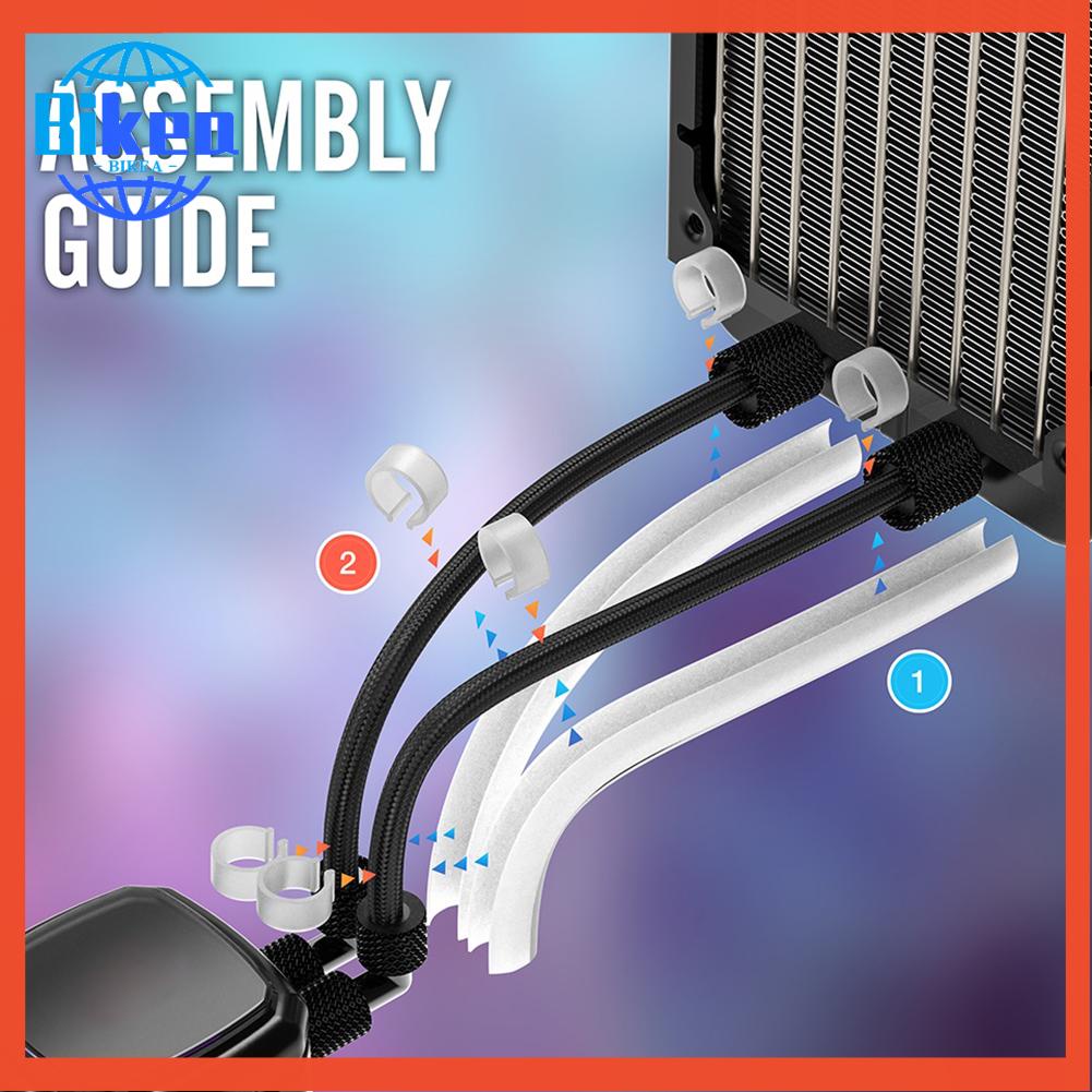 2 Cái 33cm 30 led aio Ống Nước Làm Mát 5v 3pin argb vest Cho Đèn Thần Bí