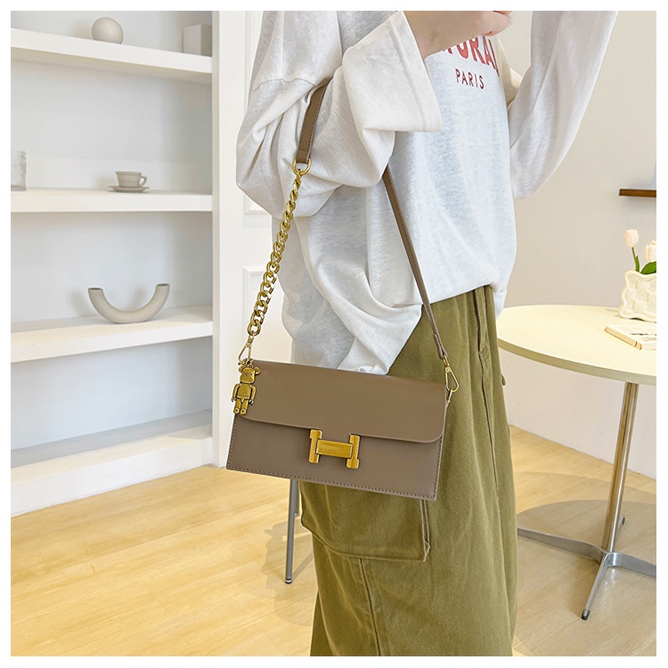 Ielgy Túi Xách Nữ Đeo Vai Kiểu Dáng Đơn Giản Theo Phong Cách retro