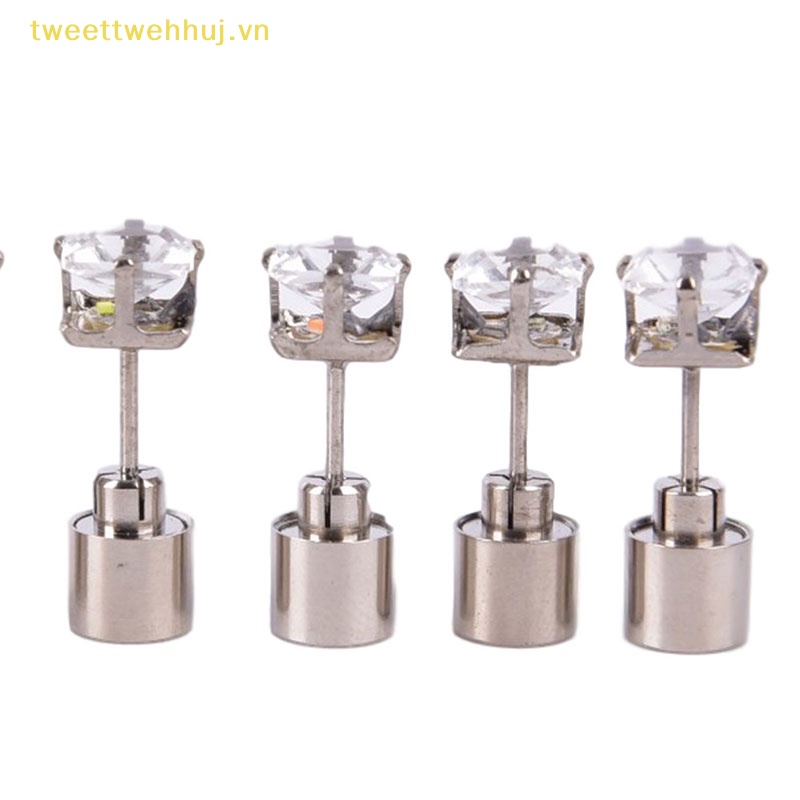 1 Khuyên Tai Hình Vương Miện Có Đèn led Phát Sáng vn