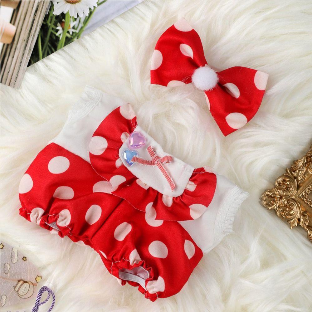 Đầm Búp Bê Vải cotton 20cm Phong Cách lolita Dễ Thương