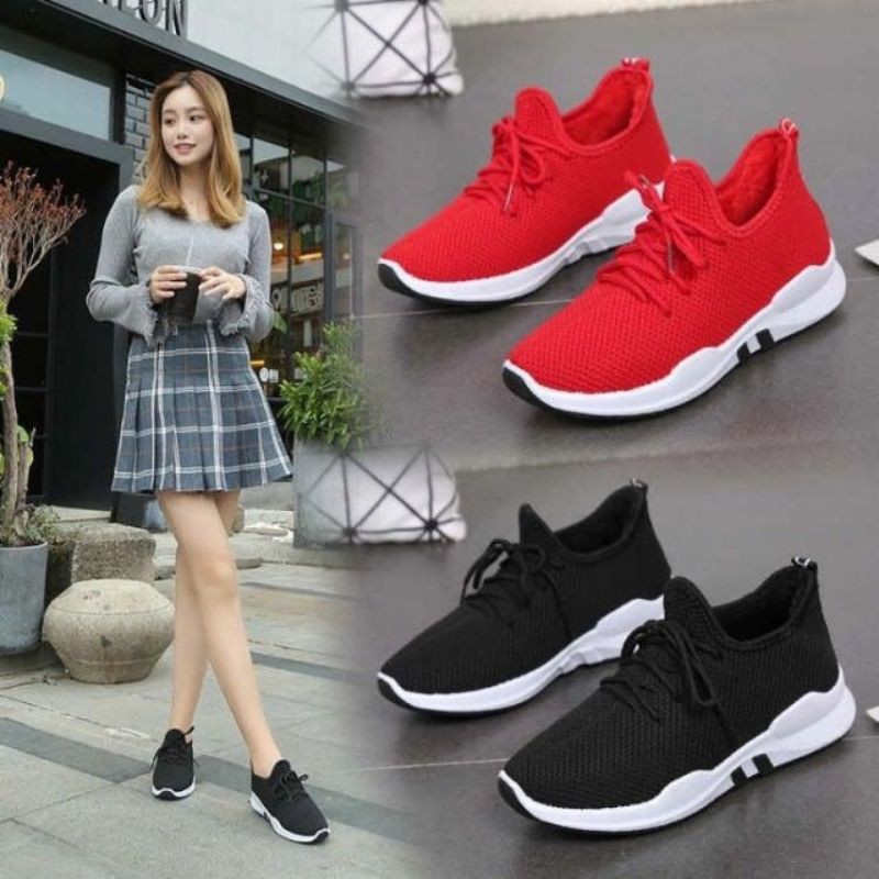 Giày Thể Thao Phối Lưới Thoáng Khí Thời Trang Cho Nữ esws022-41