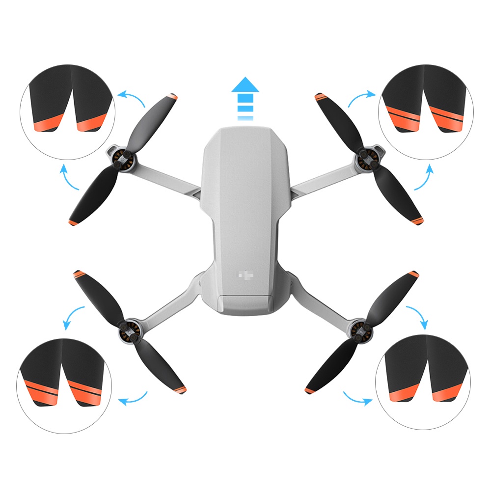 Cánh Trọng Lượng Nhẹ Thay Thế Cho dji mini 2 / mini se / mavic mini drone