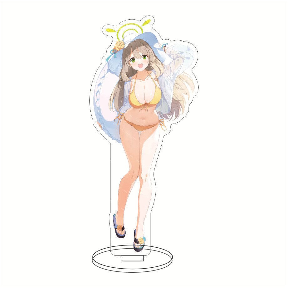 Mô hình Standee Blue Archive Abydos High School Acrylic Takanashi Hoshino Sunaokami Shiroko Kuromi Serika Anime cute