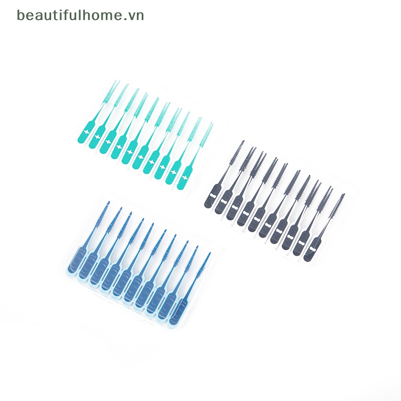 Set 20 Bàn Chải Đánh Răng Bằng silicone Tiện Dụng