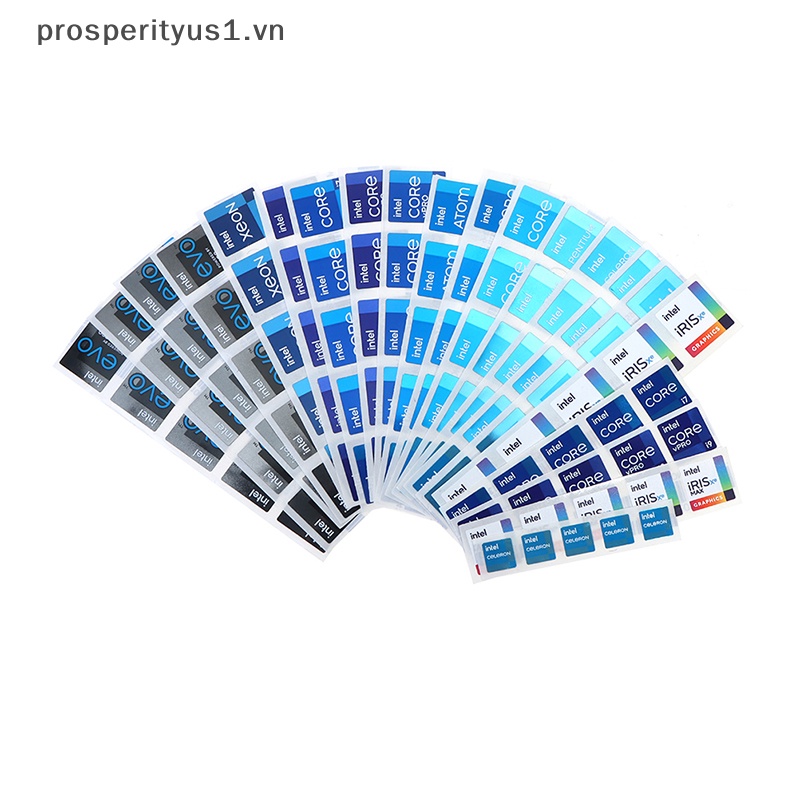 Set 5 Miếng Dán Đá Sapphire Chính Hãng Tự Làm Trang Trí 10 i3 i5 i7 i9