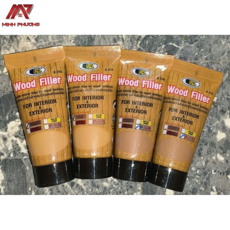 Bột trét gỗ wood filler Bosny