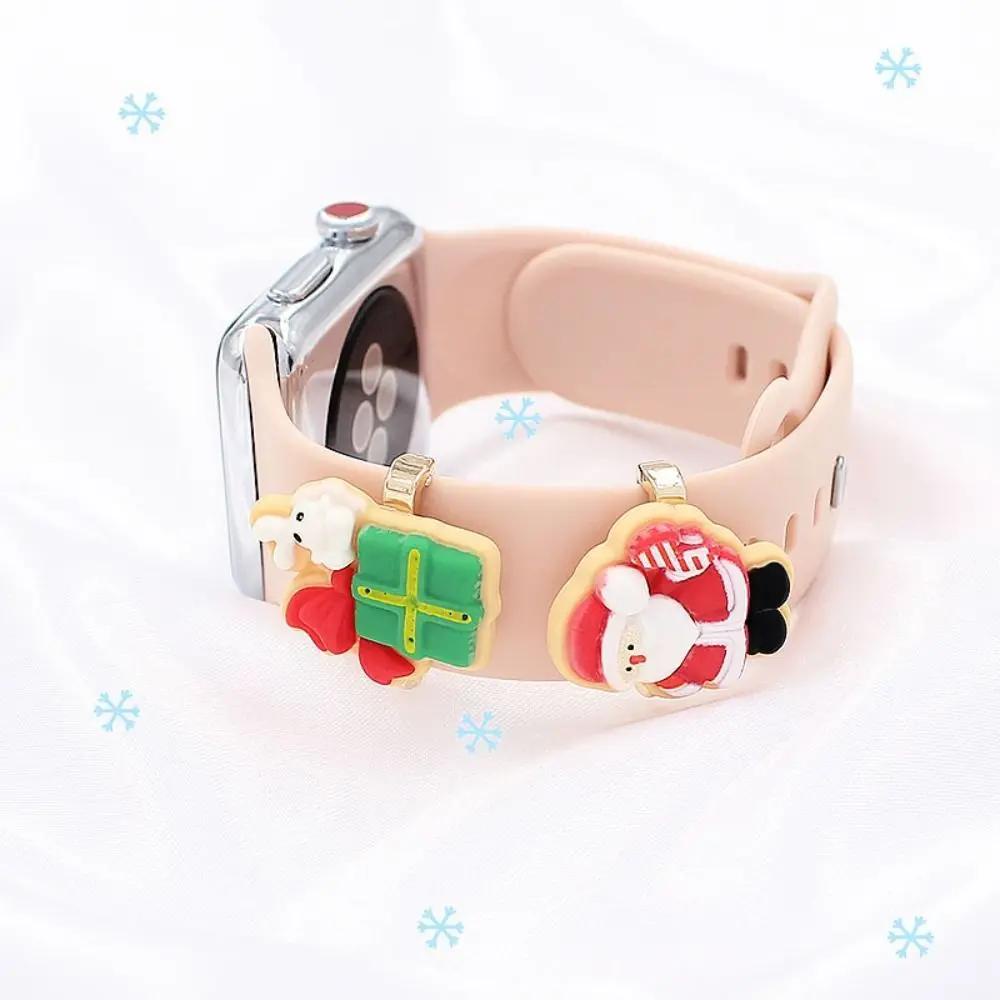 Dây Đeo Silicon Hình Ông Già Noel Cho Đồng Hồ Thông Minh apple watch