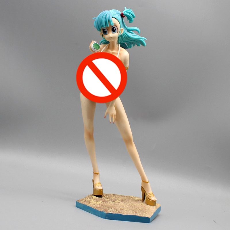 Mô Hình Nhân Vật bulma Mặc bikini 27cm Trang Trí
