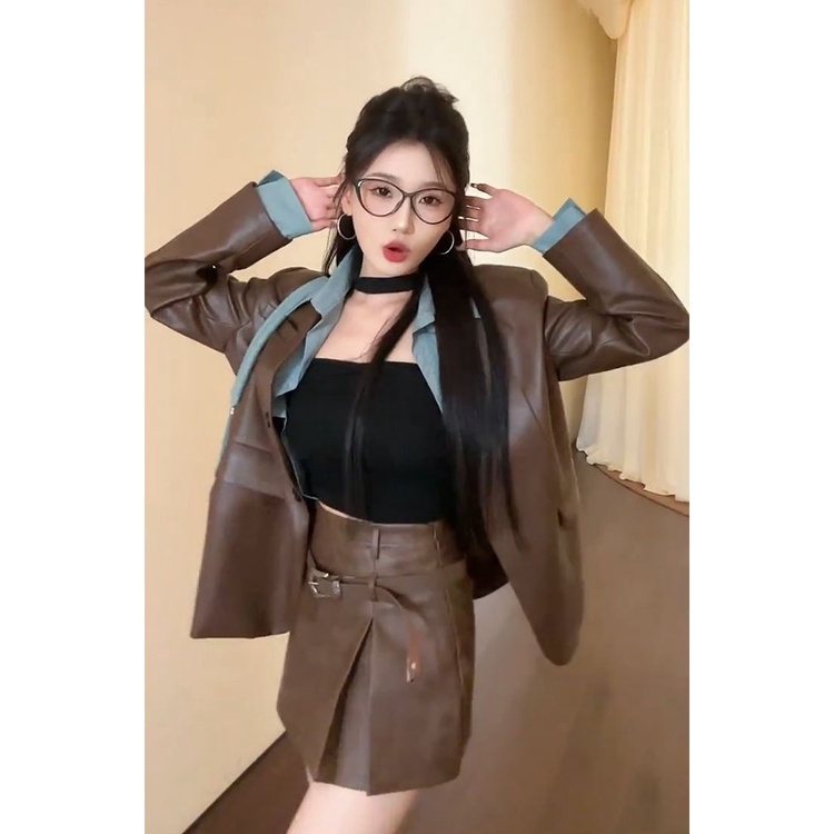 Bộ Đầm Thời Trang Mùa Thu Phong Cách Mới Ngọt Ngào Cho Nữ