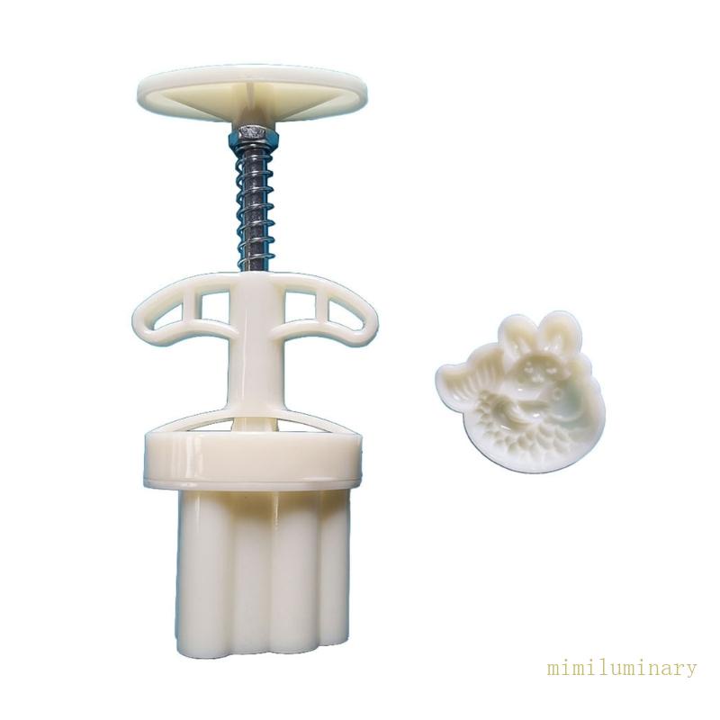 Ivy Khuôn Nhựa Làm Bánh Trung Thu Hình Thỏ / Cá / Bánh Trung Thu Cho Lễ Hội