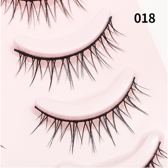 Lông Mi Giả 5 Cặp Phong Cách Công Chúa 3D Tự Nhiên Siêu