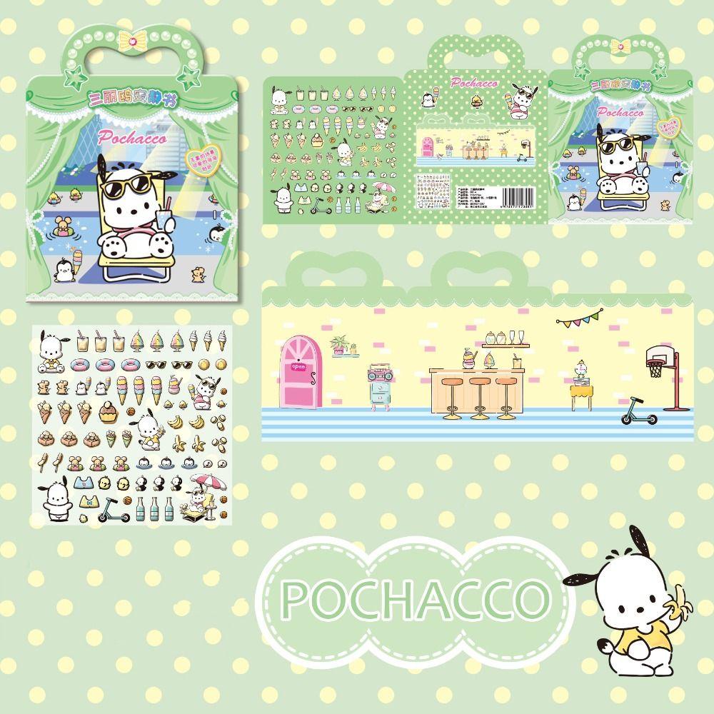 Mmluck Đồ Chơi Cuốn Sách Hoạt Hình my melody my melody Bằng Giấy pochacco Cuộn Lại Được Làm Thủ Công