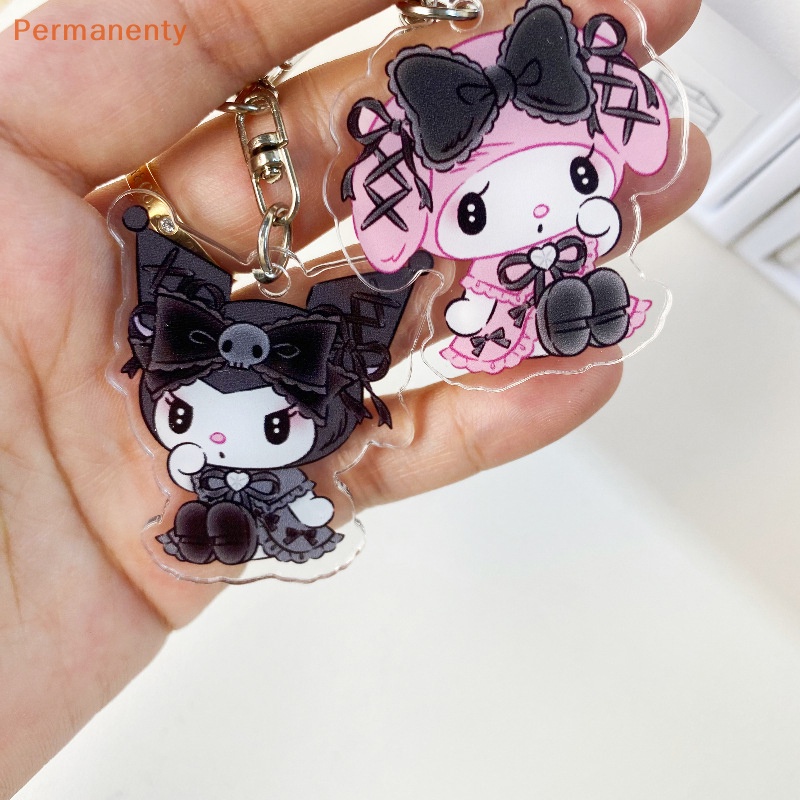 Móc Khóa acrylic 10cm Hình kuromi my melody Dễ Thương
