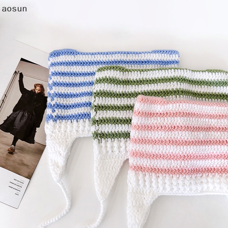 Mũ beanie Giữ Ấm Tai Hình Tai Mèo Phong Cách Hàn Quốc Dễ Thương
