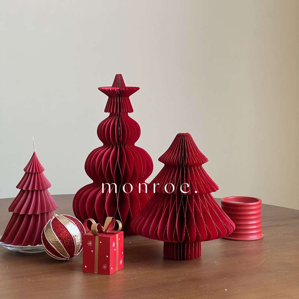 🎄Christmas Mới Cây Thông Giáng Sinh Để Bàn Trang Trí Phòng Khách Có Thể Gấp Gọn