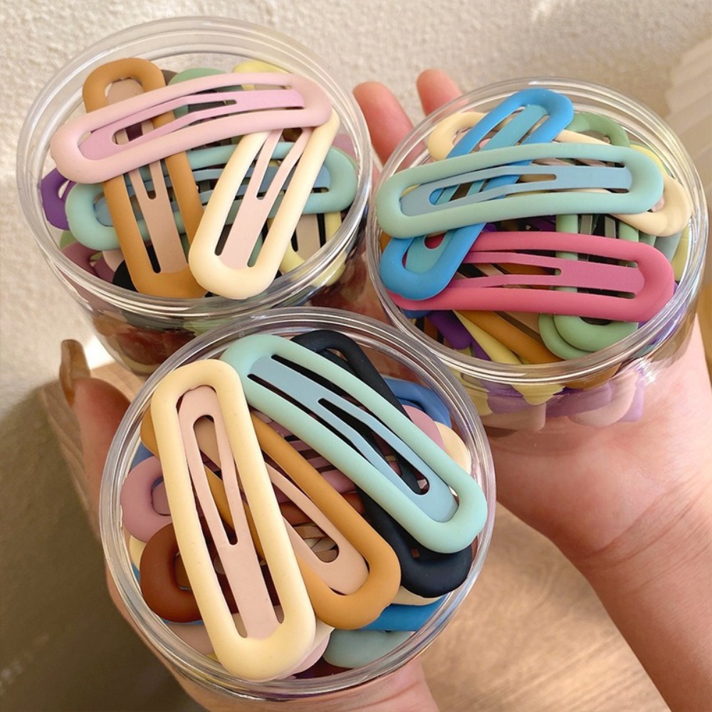 Oval Kẹp Tóc Mái Giả Hình Trái Tim Xinh Xắn Cho Nữ