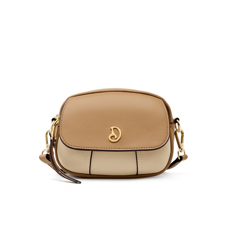 Túi Đeo Chéo mini Bằng Da Bò Thật Thời Trang Mùa Hè Cho Nữ