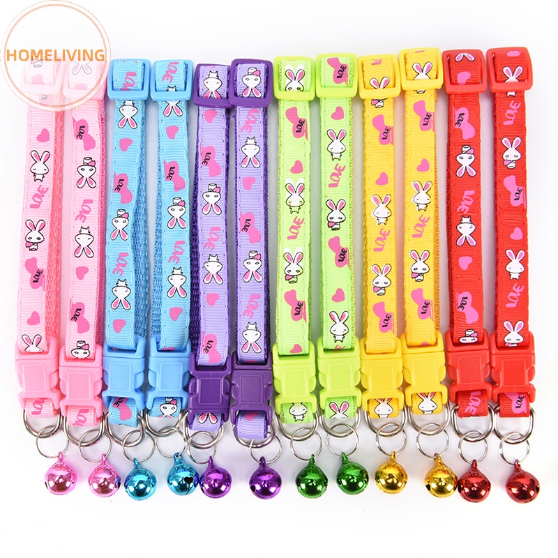 Vòng Cổ Có Chuông Và Thỏ Dễ Thương Cho Thú Cưng vn