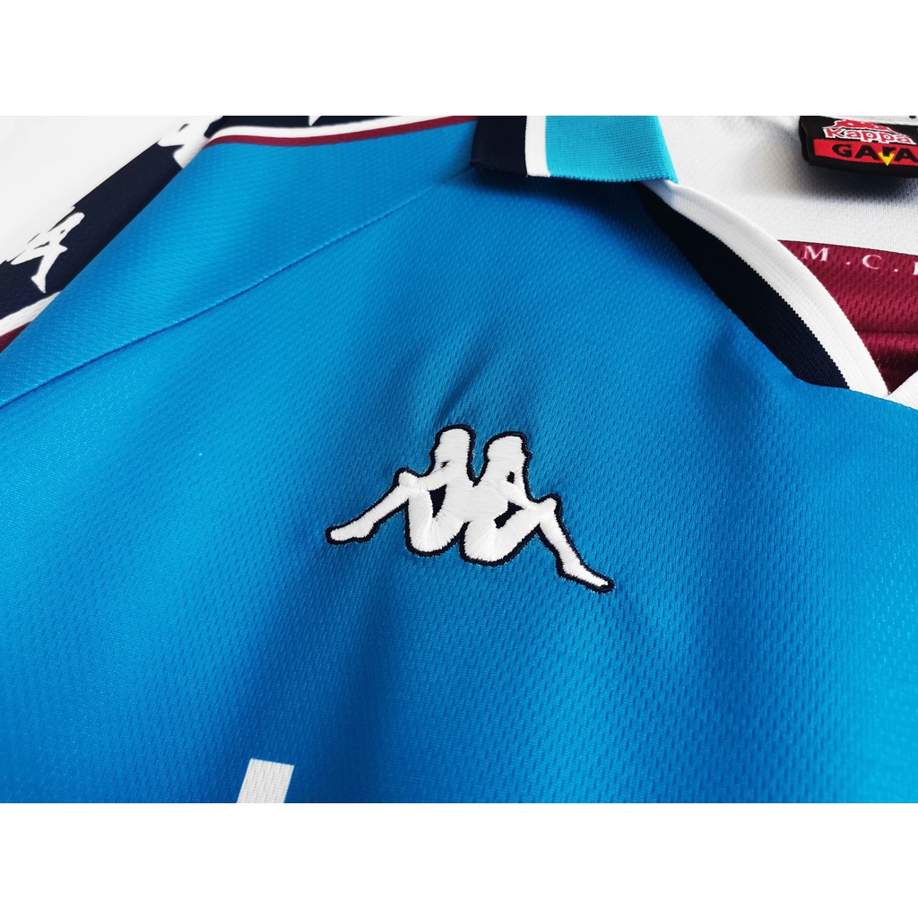 Áo Thun Thể Thao Phong Cách manchester city 1997-99 Chất Lượng Cao