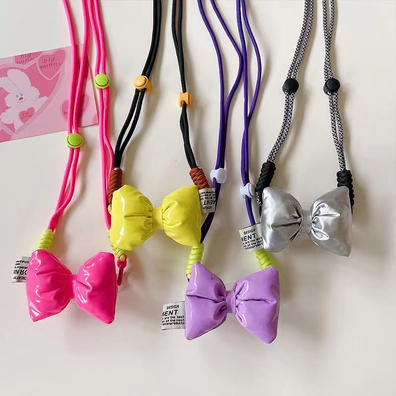 New Doll Back Clip 2023 Popular Rabbit Mobile Phone Back Clip Lanyard Niche Cartoon Diagonal Cross Lanyard Versatile Women'S Version