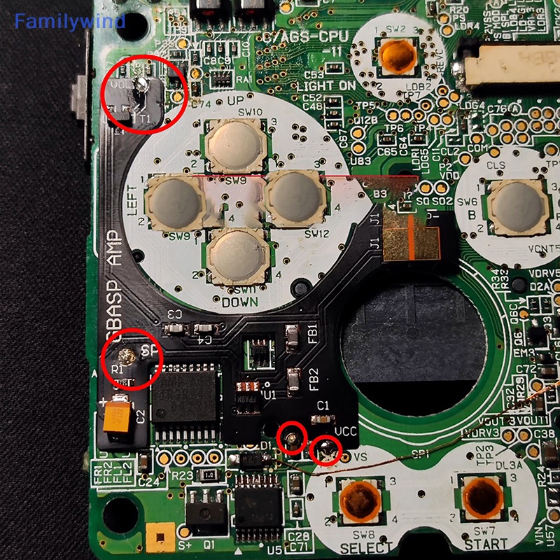 Mô-đun Khuếch Đại Âm Thanh Cho gameboy advance sp gba sp ags-001 / 101