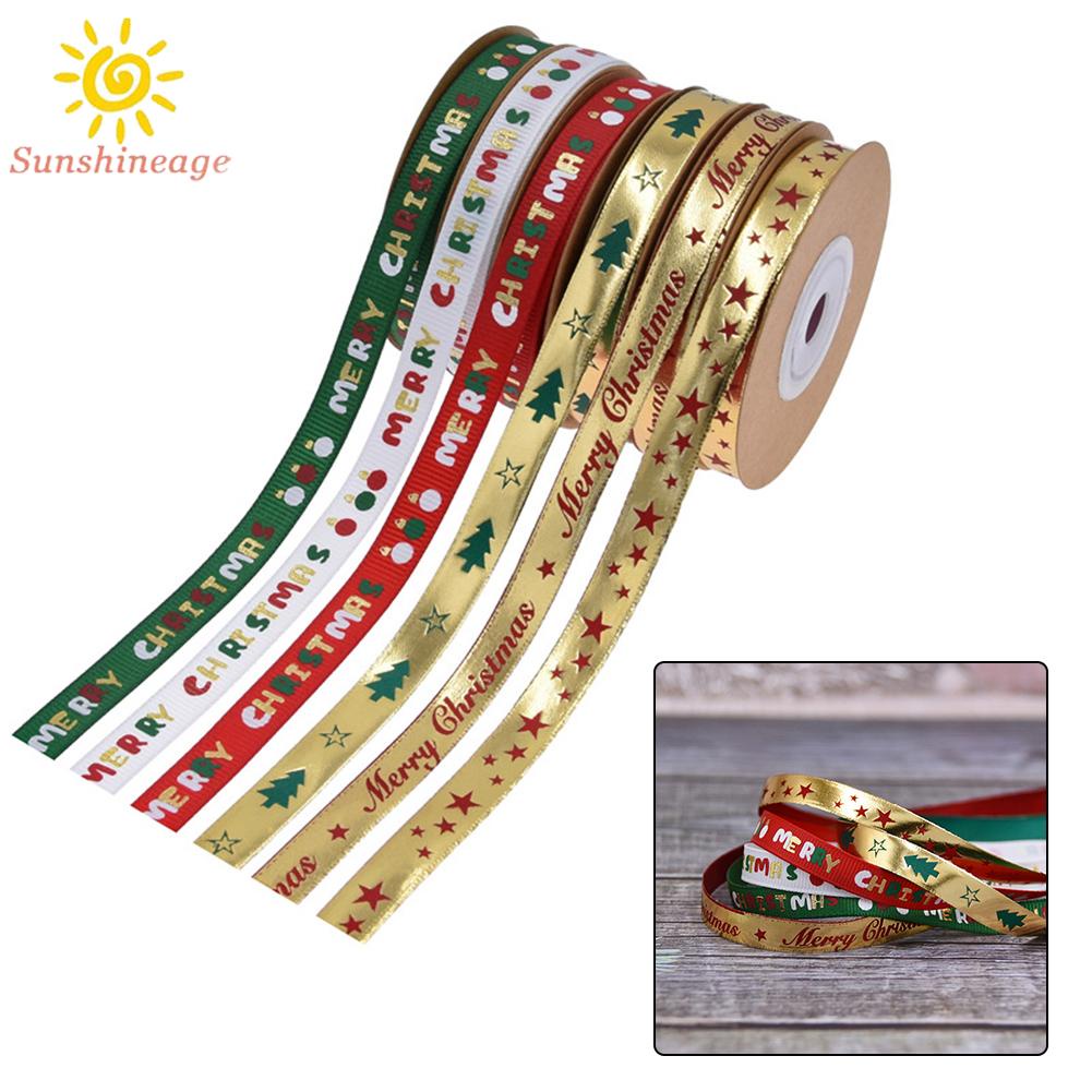 Cuộn Dây Ruy Băng Trang Trí Hộp Quà Giáng Sinh Mới