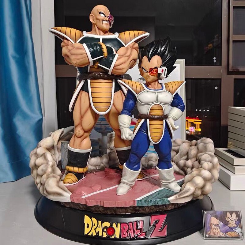 MH84 - Mô Hình Cao Cấp Vegeta Và Nappa Xuống Trái Đất Cao 35cm - Mô Hình Nhân Vật Dragon Ball Z