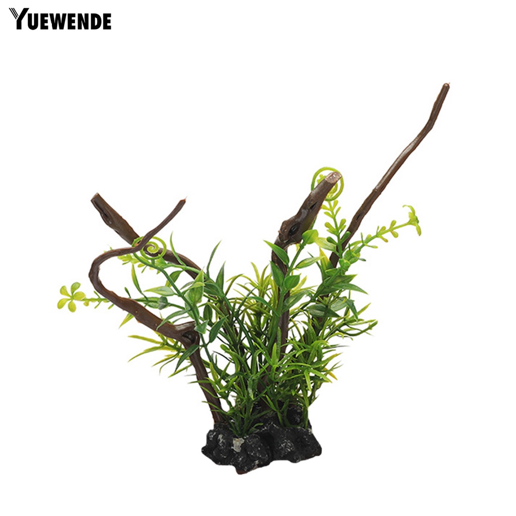 Yu.p Chậu Cây Giả Bằng Nhựa resin Giả Rễ Cây Gỗ An Toàn Cho Trang Trí Tiểu Cảnh