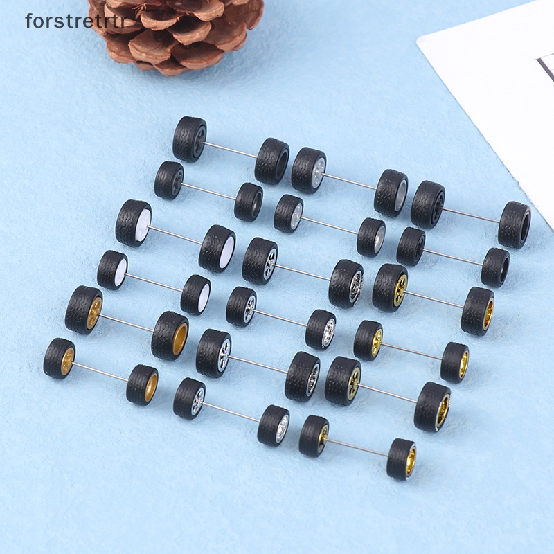 Forstretr 1 Set Bánh Xe Hơi 1 / 64 bsc-d serie 10.8mm + 12.8mm Bằng Hợp Kim Chất Lượng Cao