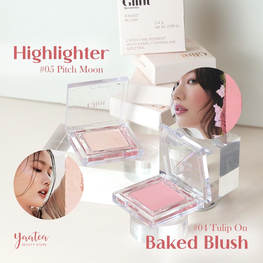 Má Hồng Glint By VDIVOV Baked Blush