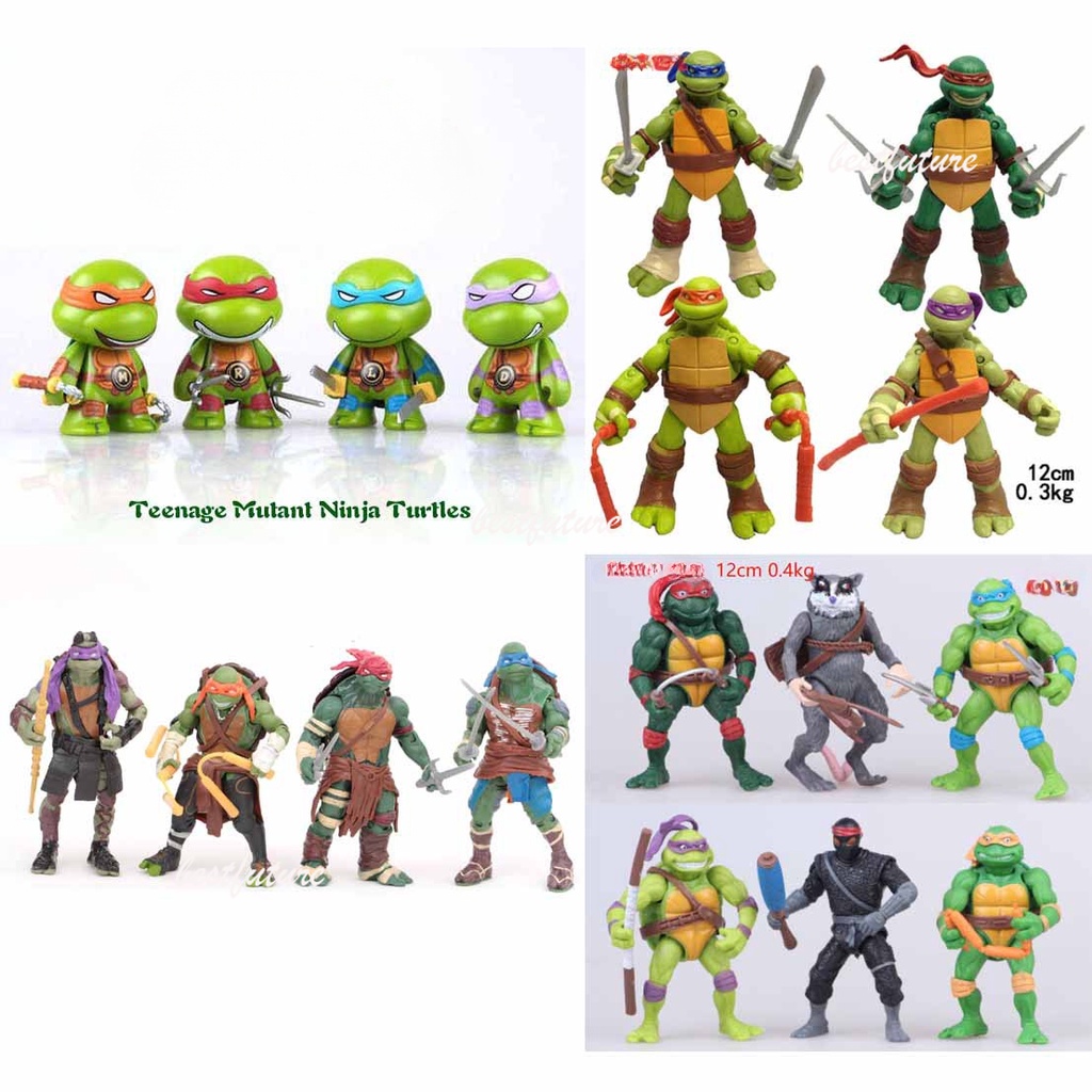Tmnt Mô Hình Nhân Vật ninja Rùa mini