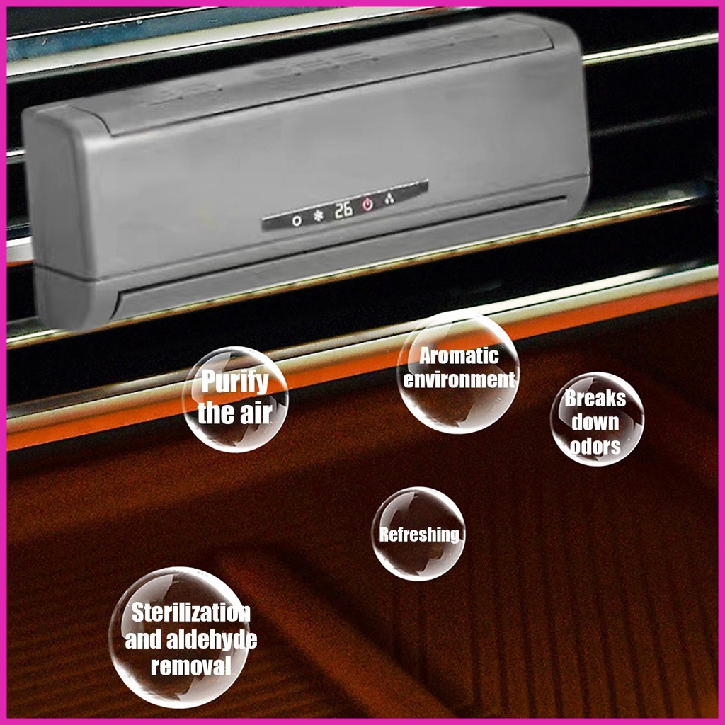 Máy Khuếch Tán Tinh Dầu Trang Trí Xe Hơi Sử Dụng Năng Lượng Mặt Trời