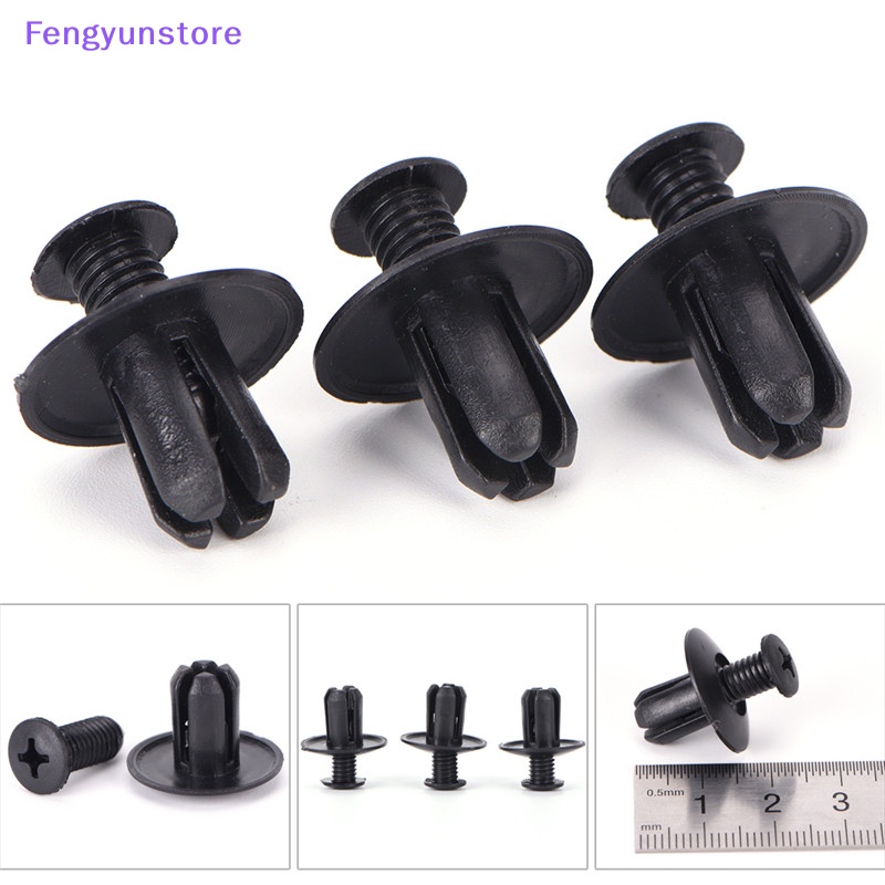 FENDER Set 50 Kẹp Nhựa 8mm Giữ Tấm Chắn Bùn Xe Ô Tô vn