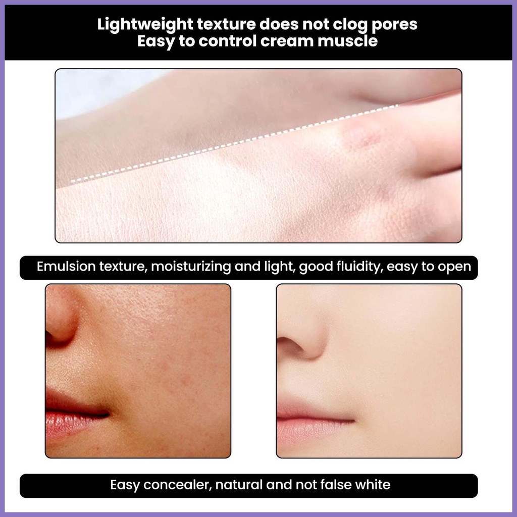 Kem Nền Che Khuyết Điểm Dưỡng Ẩm Da Mặt Có hyaluronic acid nota2vn