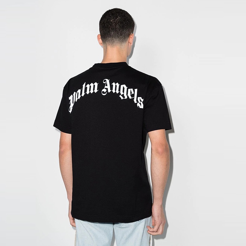 Áo Thun Ngắn Tay In Hình Cá Mập Ngực Thiên Thần Thời Trang Cho Nam Nữ