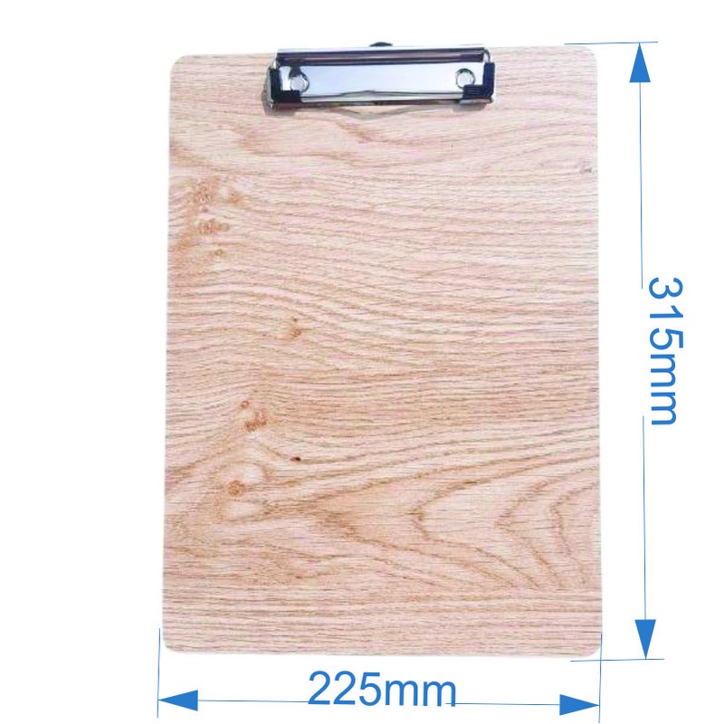 Bìa Trình Ký Gỗ A4, Kẹp Hồ Sơ, Kê Bảng Vẽ Kích Thước 31.5 x 22.5 cm TKA4