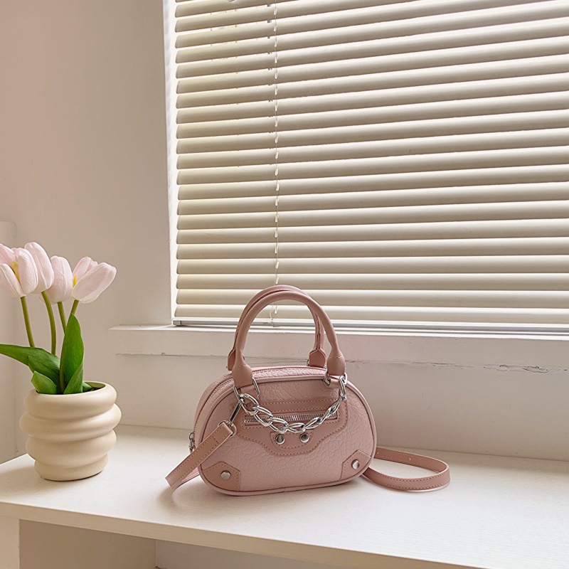 Thời Trang Túi Xách Đeo Vai Hình oval Kiểu Dáng Đơn Giản Xinh Xắn