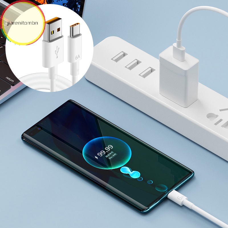 Cáp Sạc Nhanh jiarenitombn 66w 6a Cổng usb type c Cho xiaomi redmi poco huawei honor oppo vivo oneplus