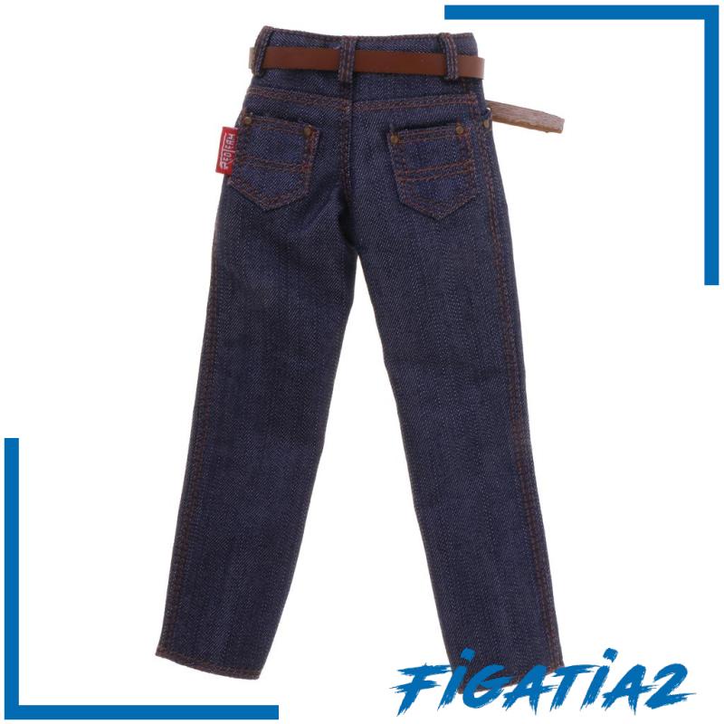 1 Mảnh Quần Jean denim Cho Mô Hình Nam 12 "Tỉ Lệ 1 / 6