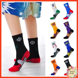 Vớ cotton Thoáng Khí Cao Đến Mắt Cá Chân nba Cho Bé Trai 8-15 Tuổi
