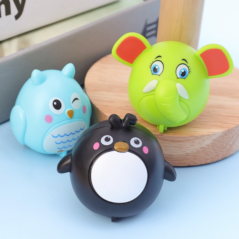 Trong Suốt Xe Kéo Đồ Chơi mini Chống Rơi inertia / Động Vật Hoạt Hình Dễ Thương Làm Quà Sinh Nhật Cho Bé Trai